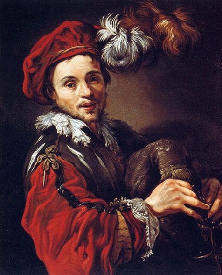 VIGNON, Claude Portrait of Francois Langlois oil painting image